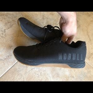 Men’s NoBull Project Black Gum Trainer